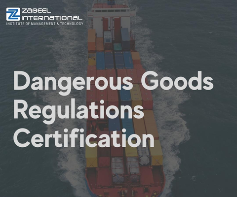 Dangerous goods regulations certification