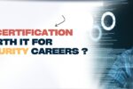 A man wearing glasses sits in front of digital interface graphics, with the text 'Is CEH Certification Worth It for Cybersecurity Careers?' displayed beside the Zabeel International logo and website URL.